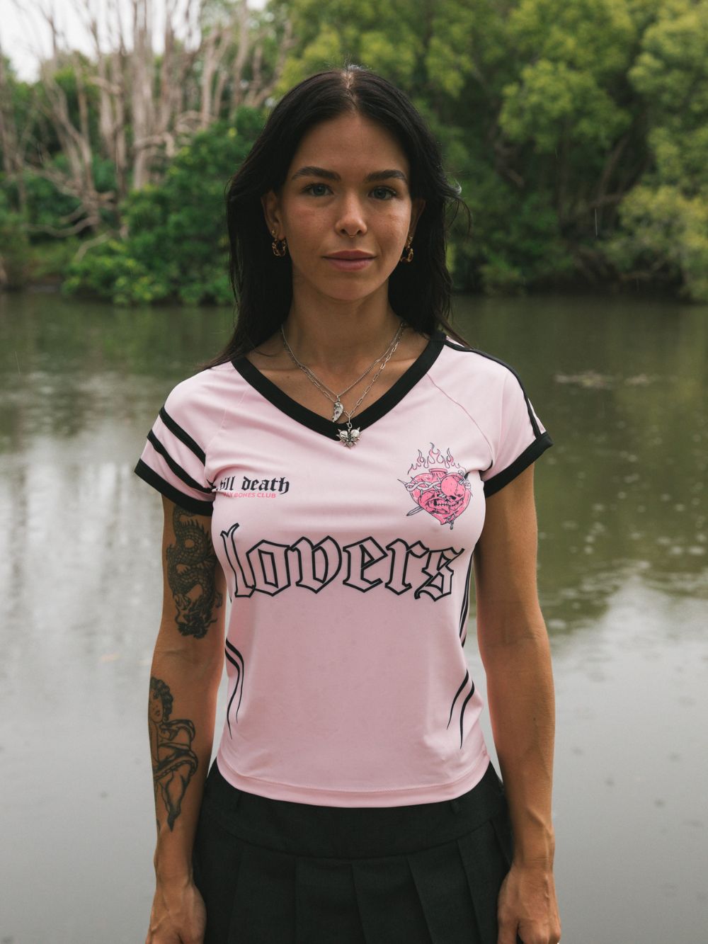 Lovers Away Baby Jersey - Pink