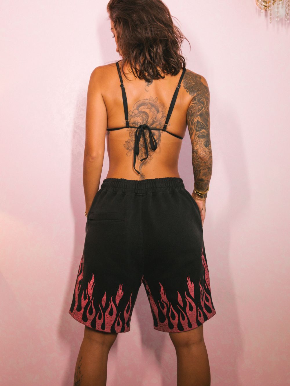 Till Death Burner Jersey Short - Pink