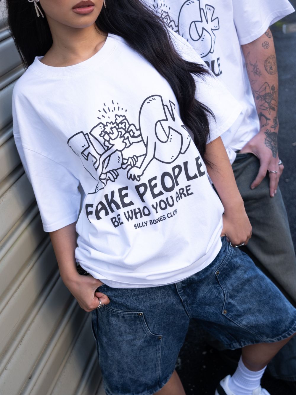 Fakers Tee - Vintage White