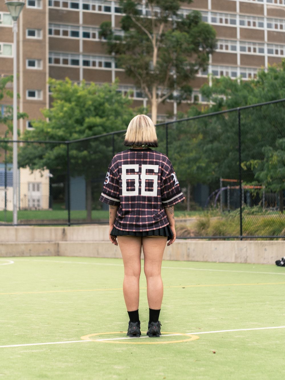 FC Check Jersey - Mesh Black