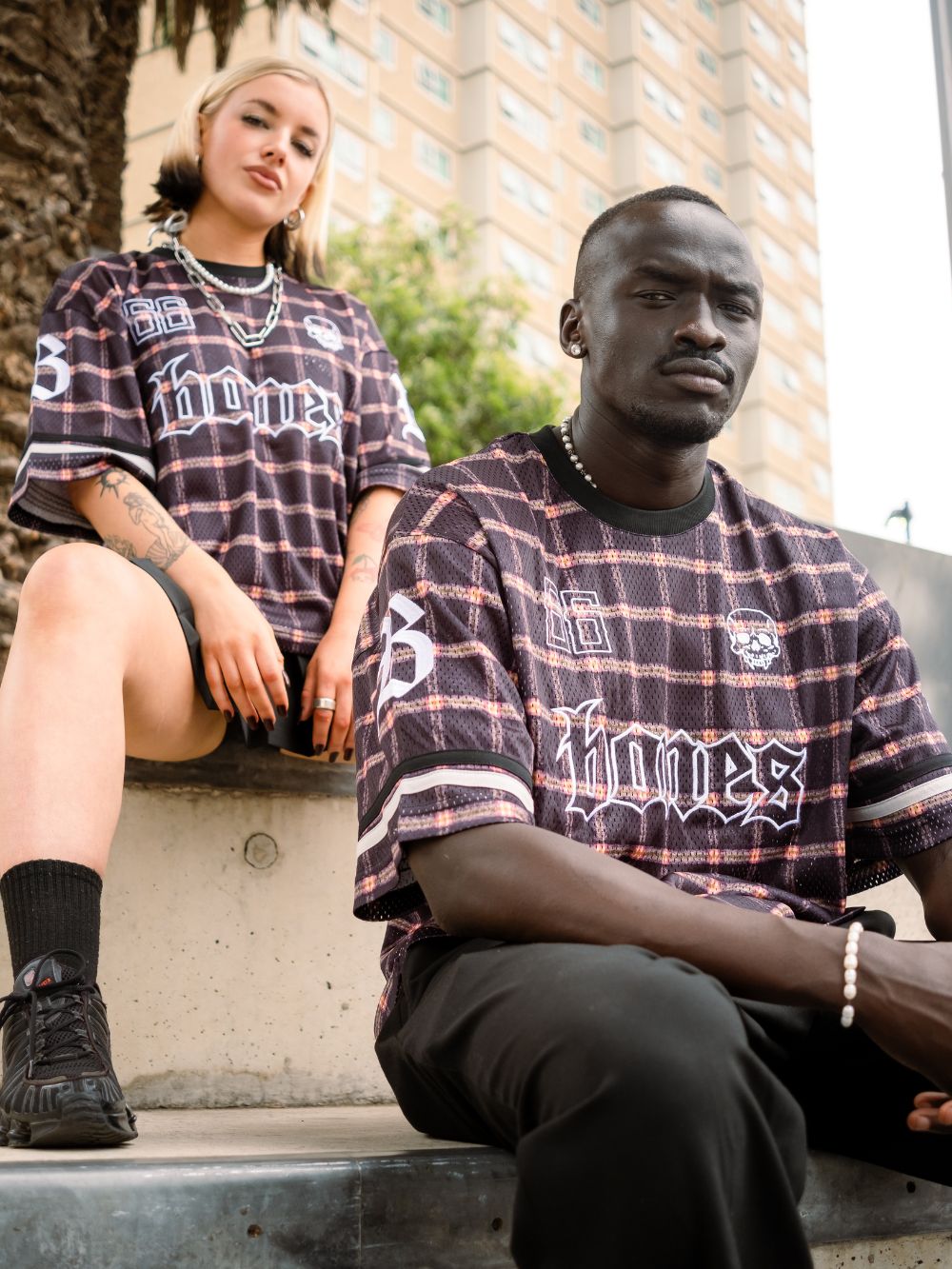 FC Check Jersey - Mesh Black