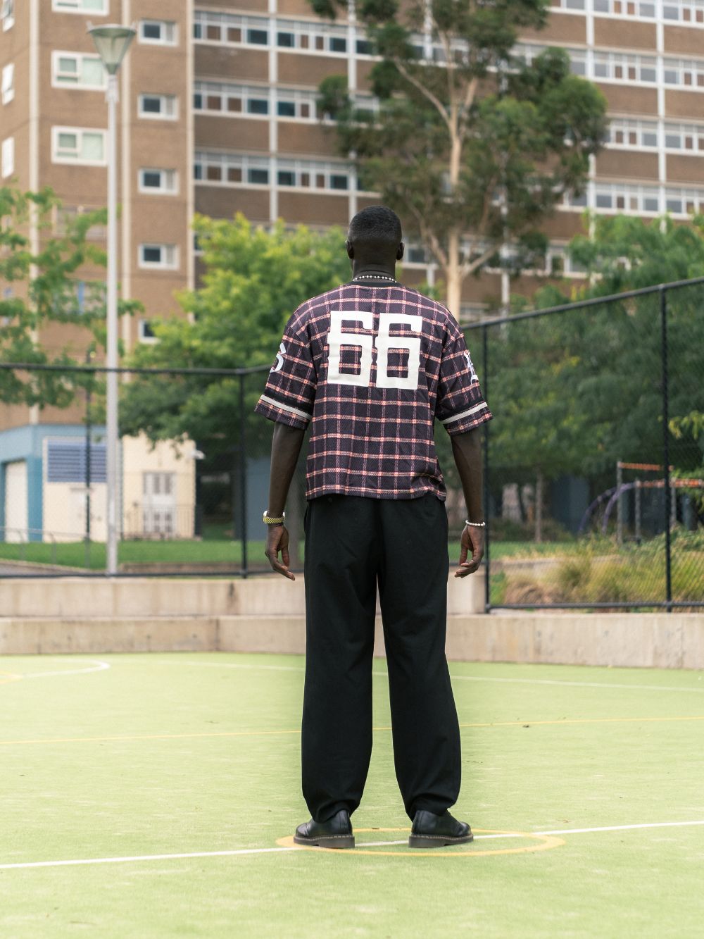 FC Check Jersey - Mesh Black