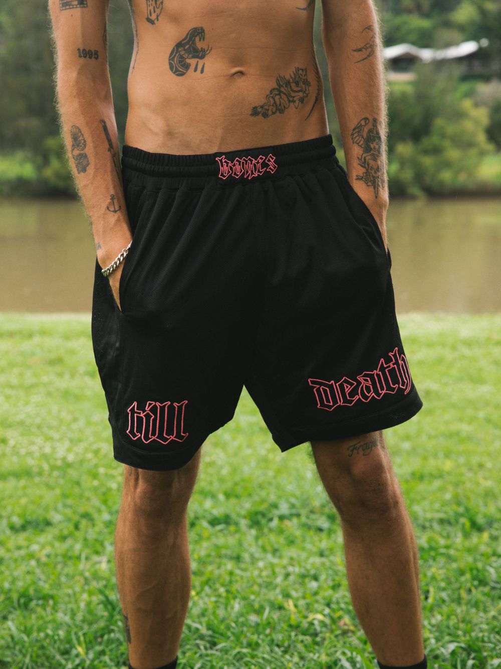 Till Death Baller Shorts - Black