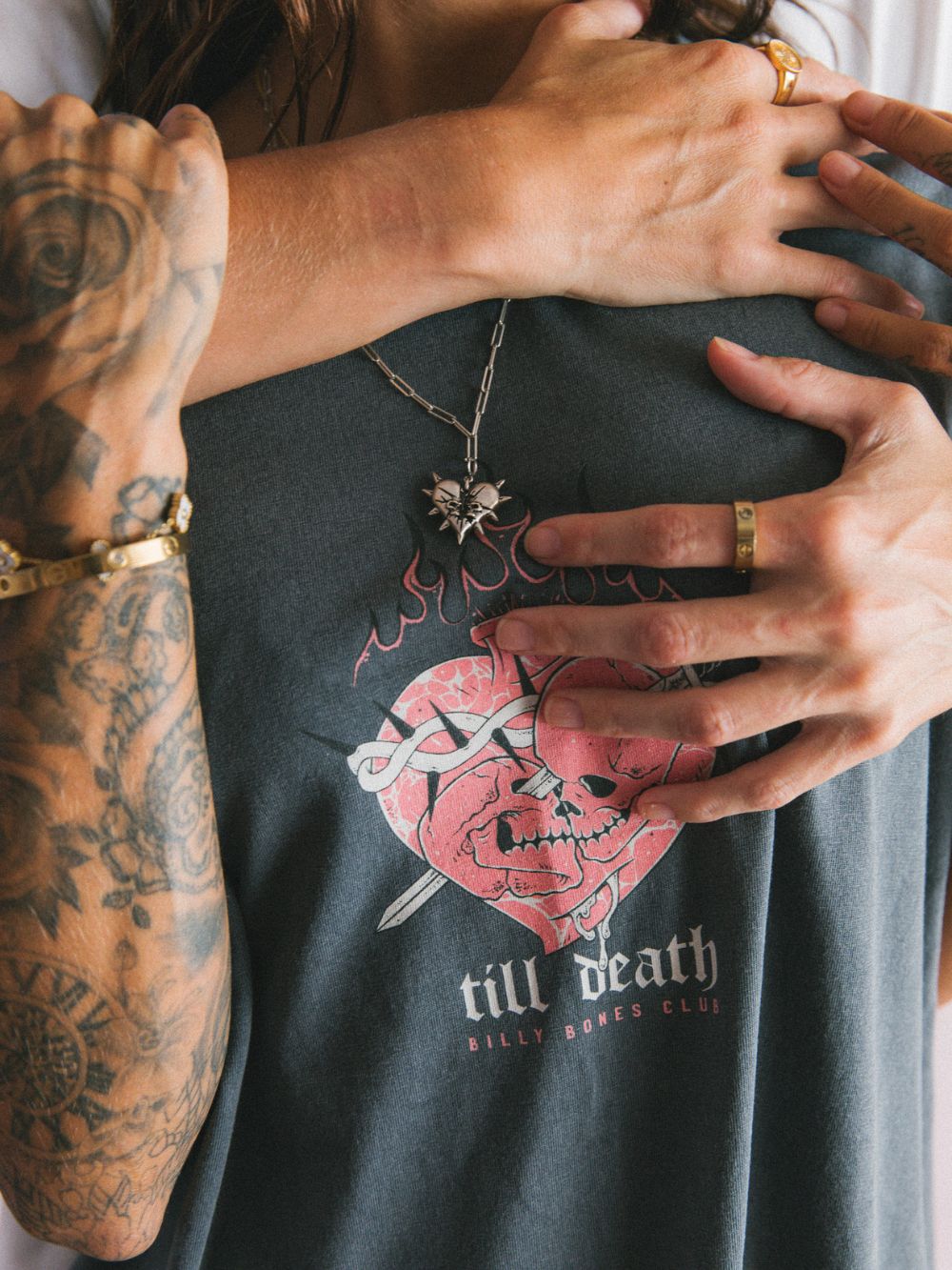 Till Death 3.0 Tee - Washed Black