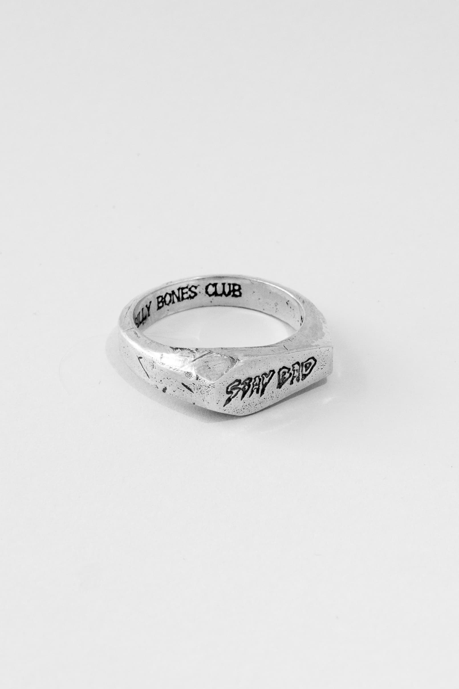 Merchants x Bones Lil Baddy Ring - Silver