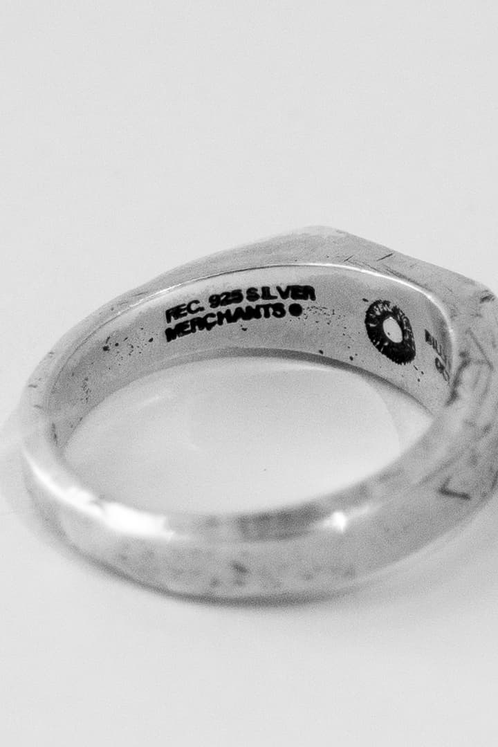 Merchants x Bones Lil Baddy Ring - Silver