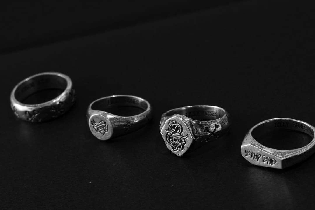 Merchants x Bones Lil Baddy Ring - Silver