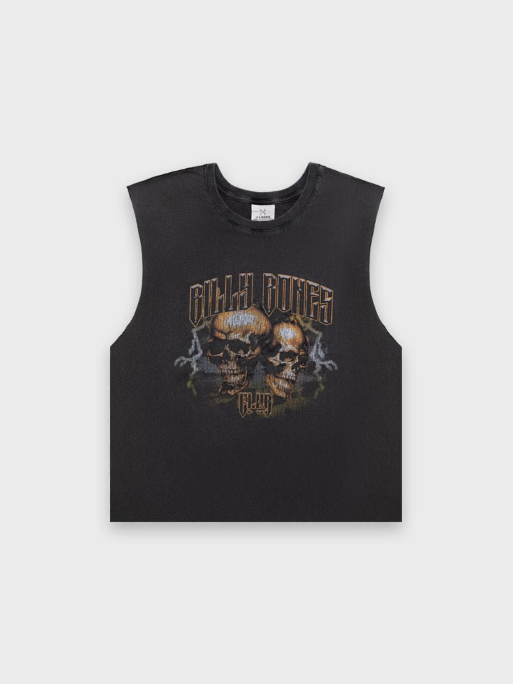 Wasteland Chopped Tank - Washed Black