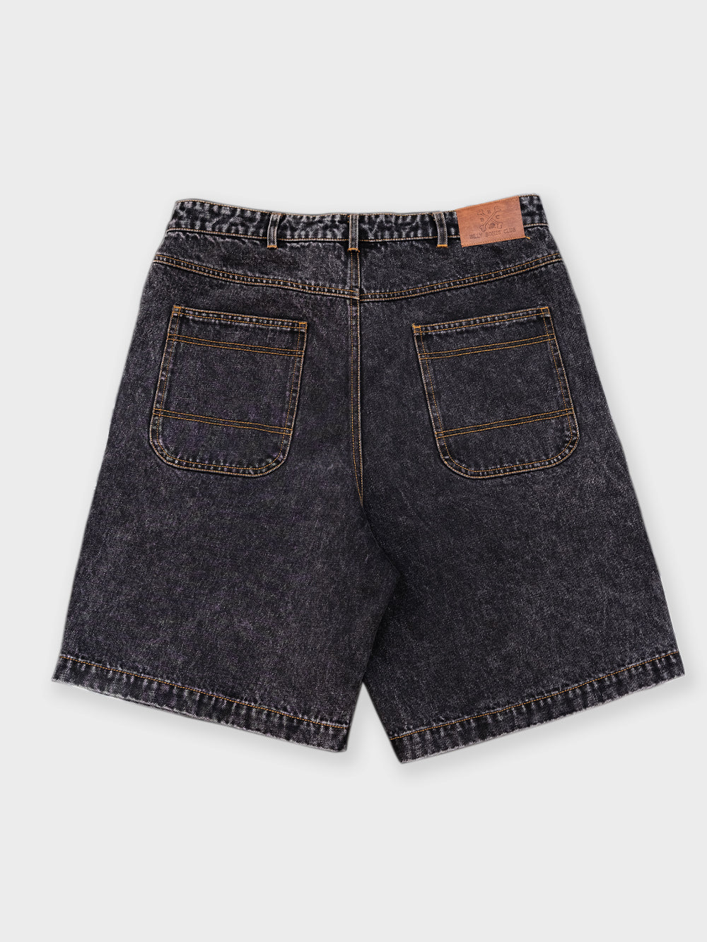 The Bird Denim Short - Washed Black