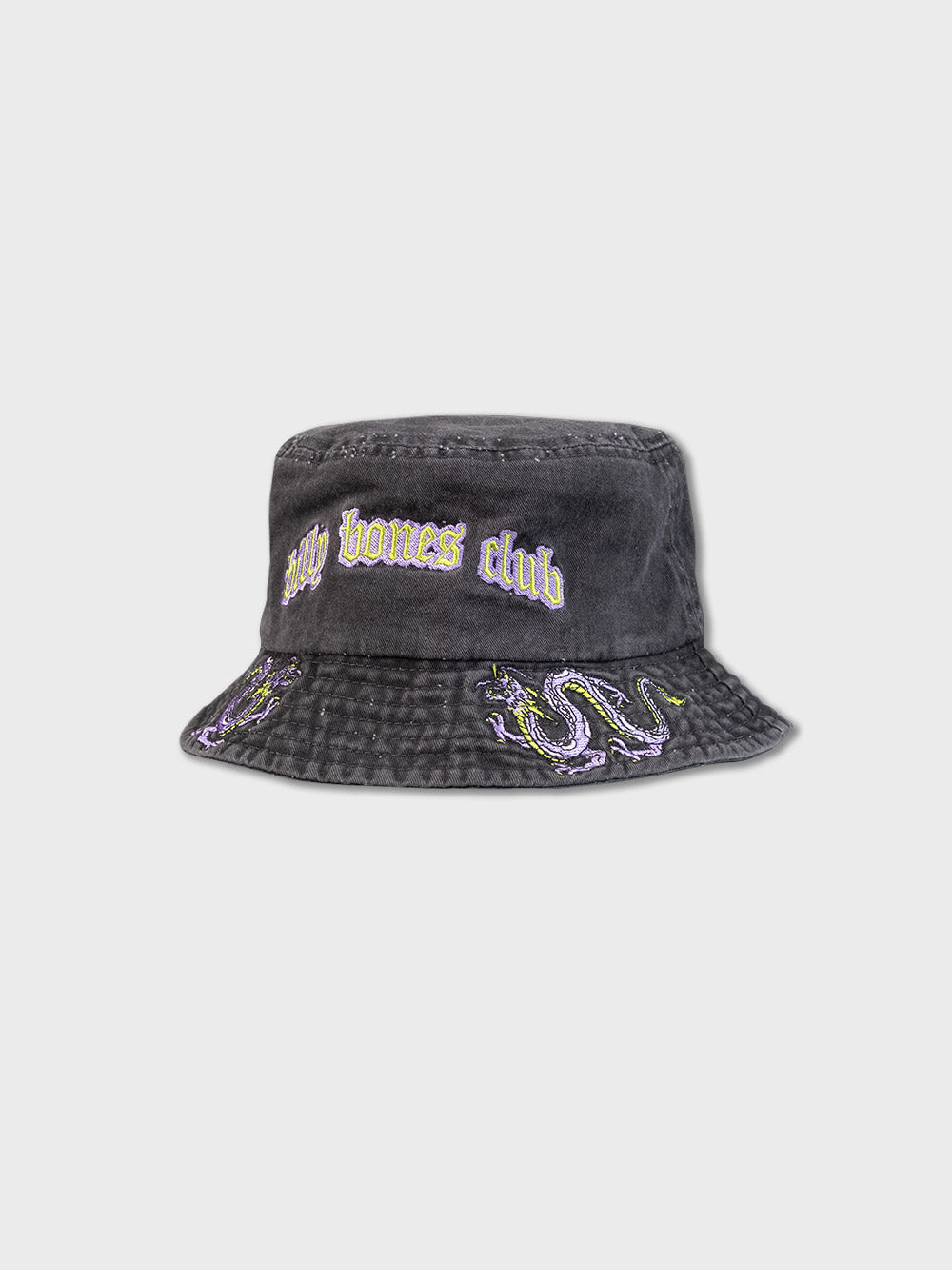 Dragon Tail Dad Bucket Hat - Washed Black