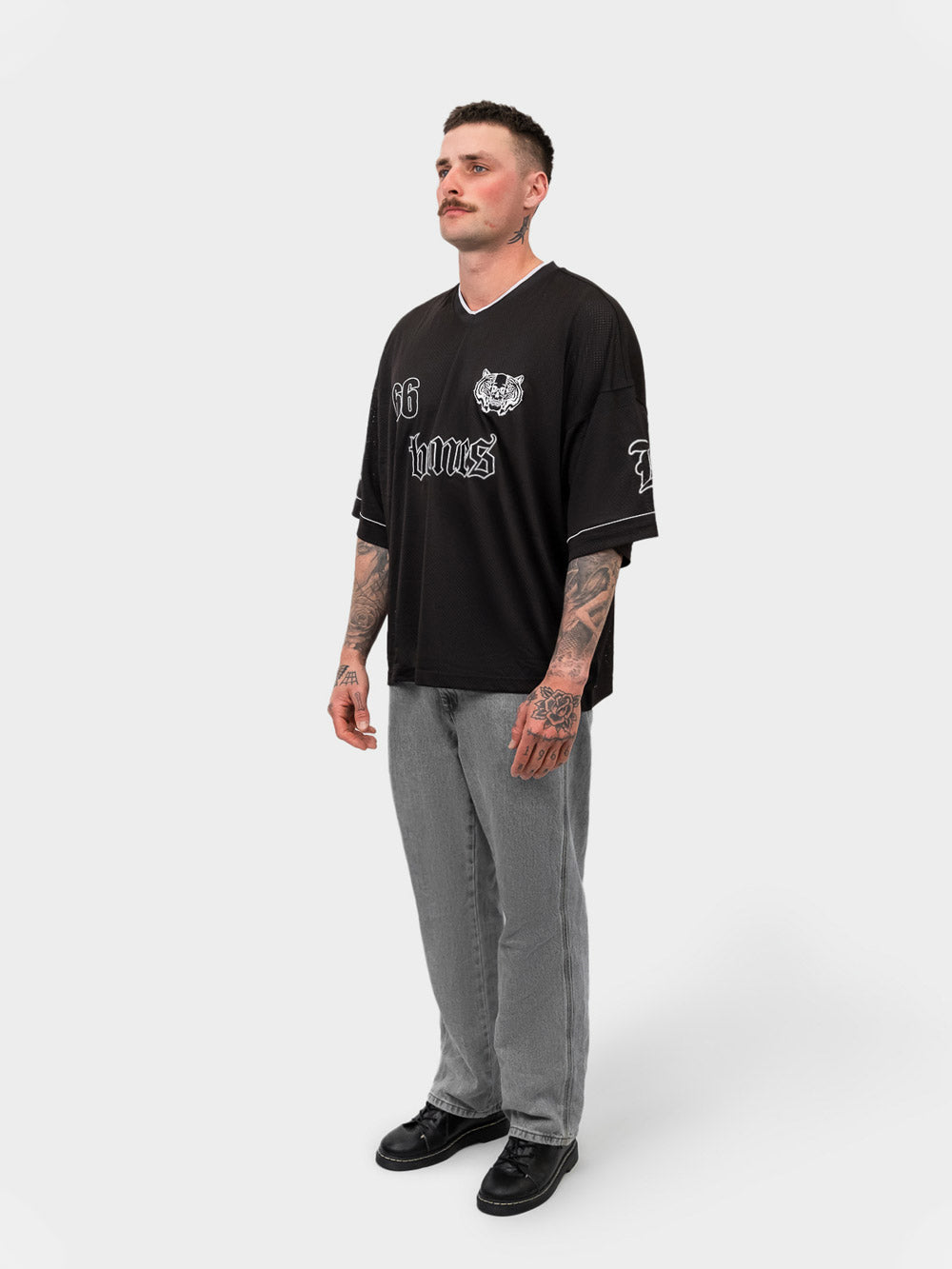 FC Bones Jersey - Mesh Black