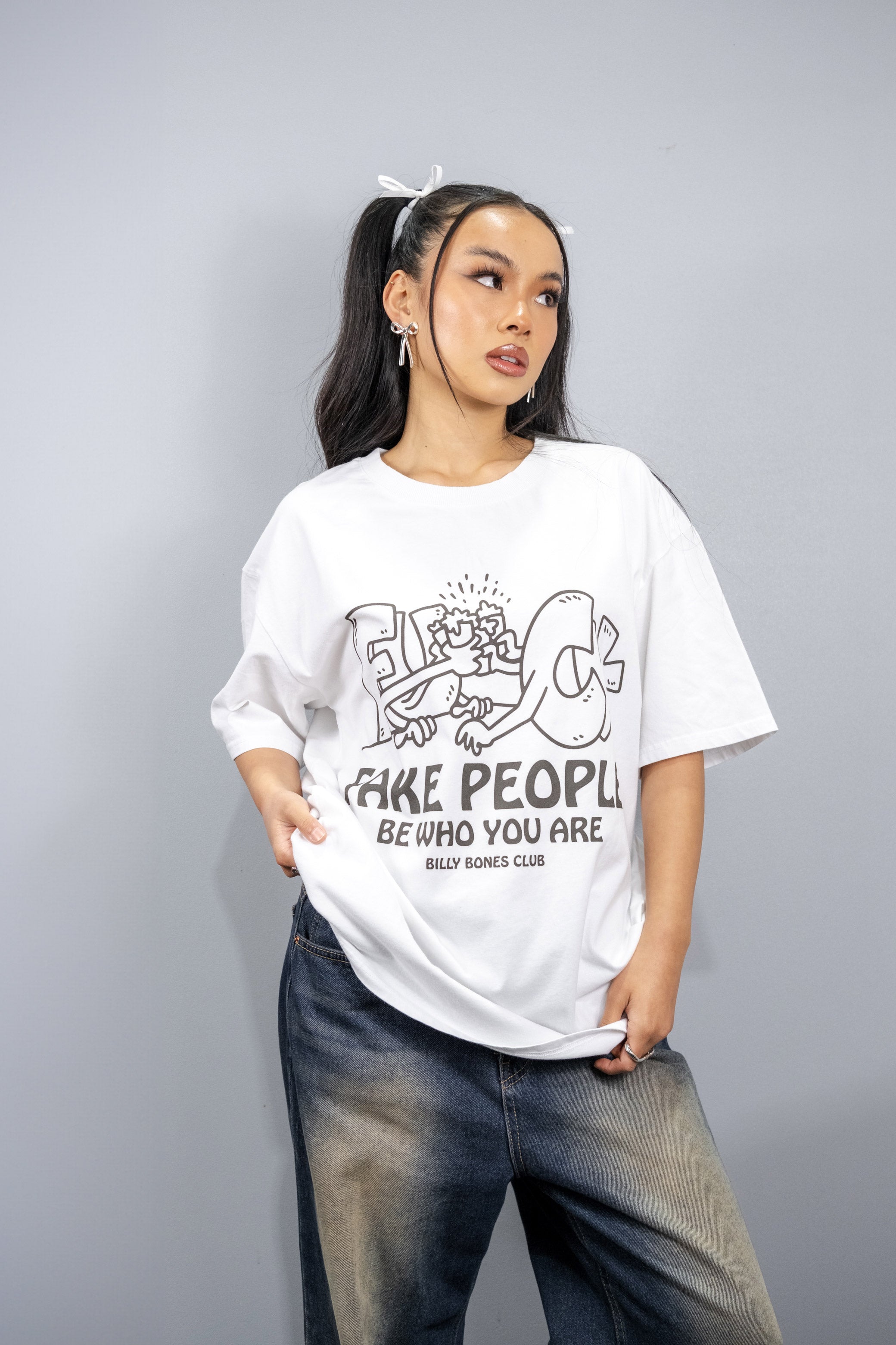 Fakers Tee - Vintage White